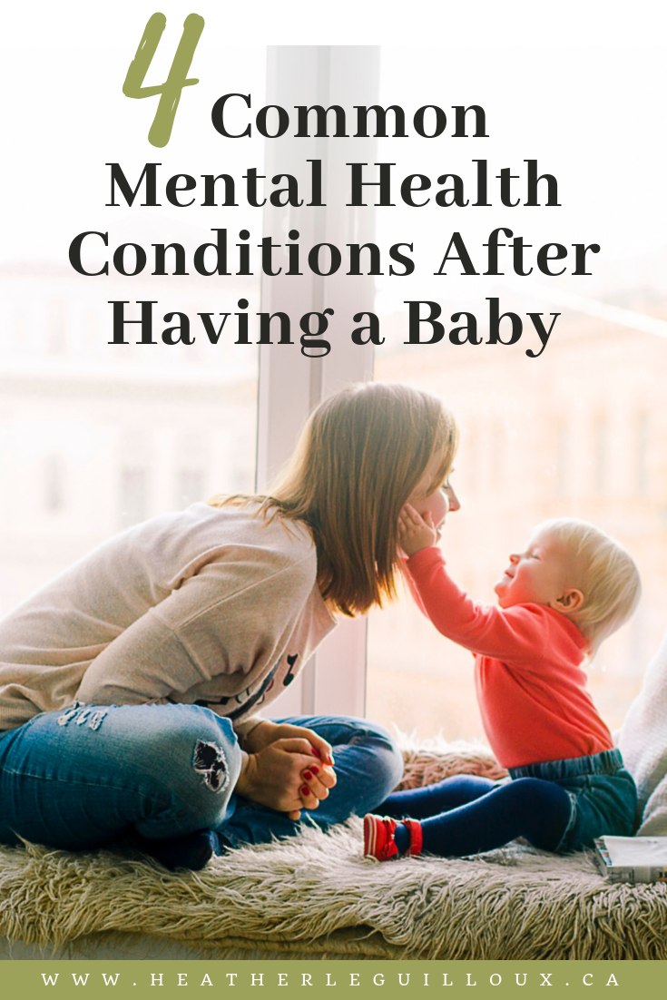 In this guest post from @thespicytherapis we will look at four common mental health conditions that a mother could experience after having a baby including, Baby Blues, Postpartum Depression, Postpartum Anxiety & Stress Response Syndrome. #babyblues #ppd #depression #anxiety #stress