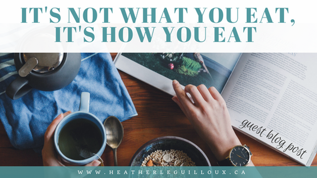 This article was written by a guest blogger who has experienced first hand what it was like to consider his own eating habits and make adjustments to his food consumption. Learn more about mindful eating and wellness resources. #mindful #eating #guestblogger