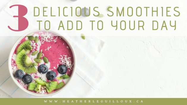 Adding a smoothie to your day can be a healthy and refreshing meal or snack to have throughout your day. It can also be an even better way to start your day than a cup of coffee (don't get me wrong, I love my morning coffee) but if you're looking for something a bit different, a smoothie bowl is the way to go. #smoothies #healthysnacks #healthyrecipe #smoothiebowl