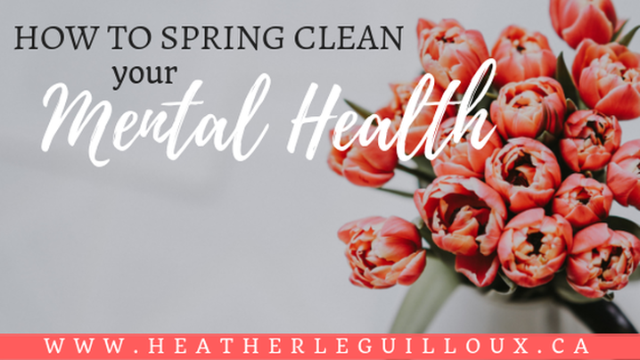 This article will touch on a few ways to start your own spring cleaning of your mental health so you can start feeling better in your mind, body and soul - including your financial well-being! Also sign up for the Spring Clean Your Mental Health FREE email challenge can help you focus on improving your inner self. #springclean #mentalhealth #mentalhealthmatters