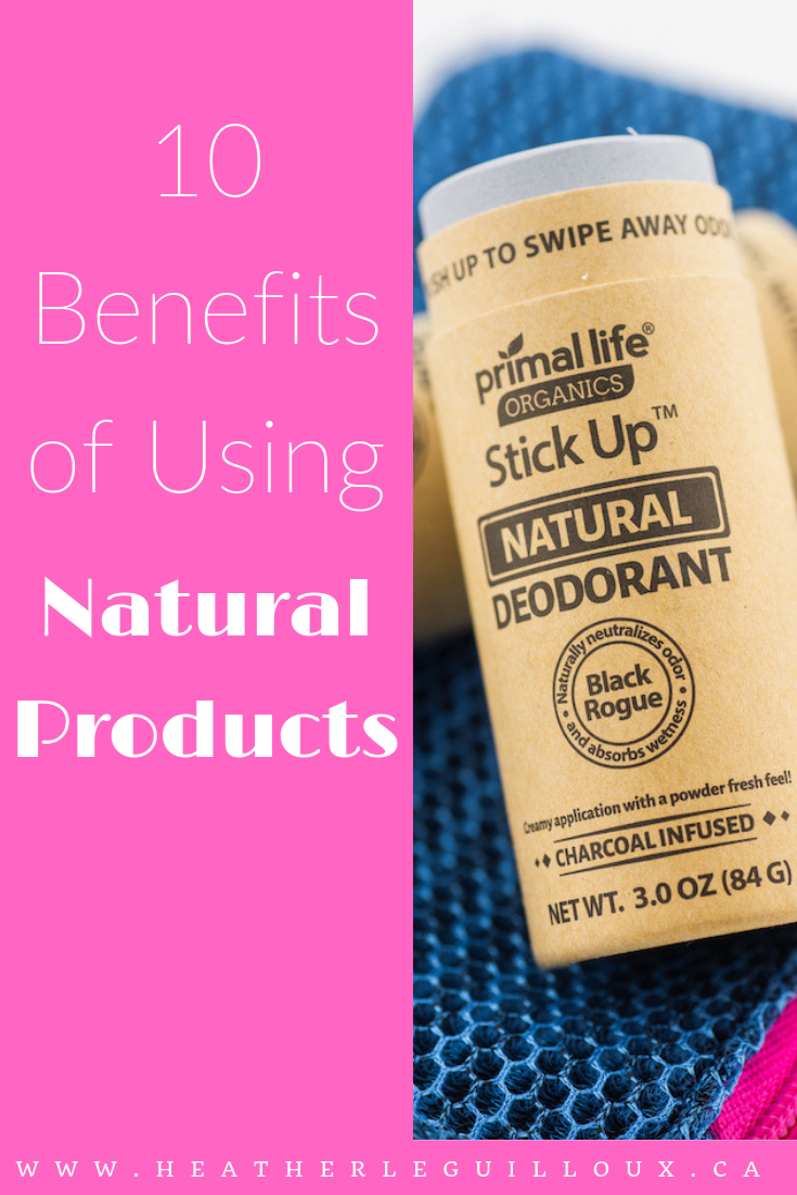 It's so important to take care of ourselves which includes our mind, body and spirit, and using natural products in the home or kitchen can be a great start to treating ourselves right.. not to mention taking better care of the environment! This article will explore 10 benefits of using natural products focusing primary on products that can be used in your bathroom like skincare, deodorant, and dental care. #natural #naturalproducts #ecofriendly #environment #happyplanet #healthandwellness