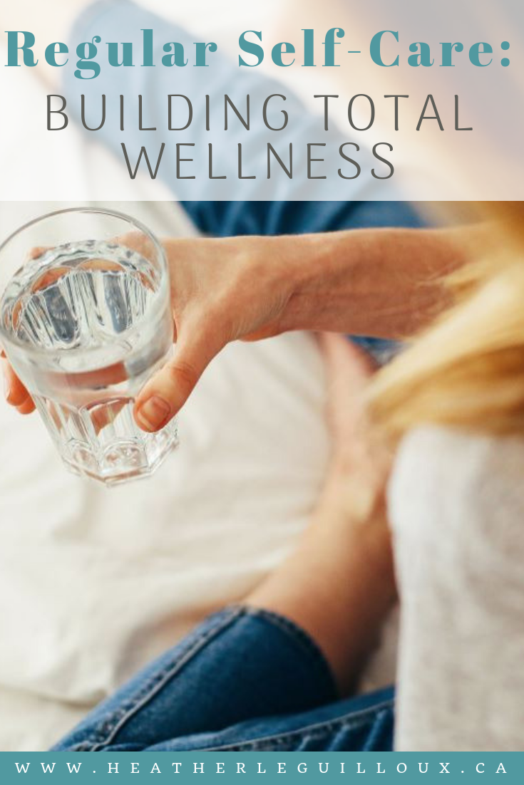 Once you have set up a support network and are receiving more help, the next step is to set up some self-care strategies to continue caring for your total wellness. Learn practical self-care strategies including getting more sleep, increasing your water, taking supplements, and brushing up on your oral health. #selfcare #health #wellness