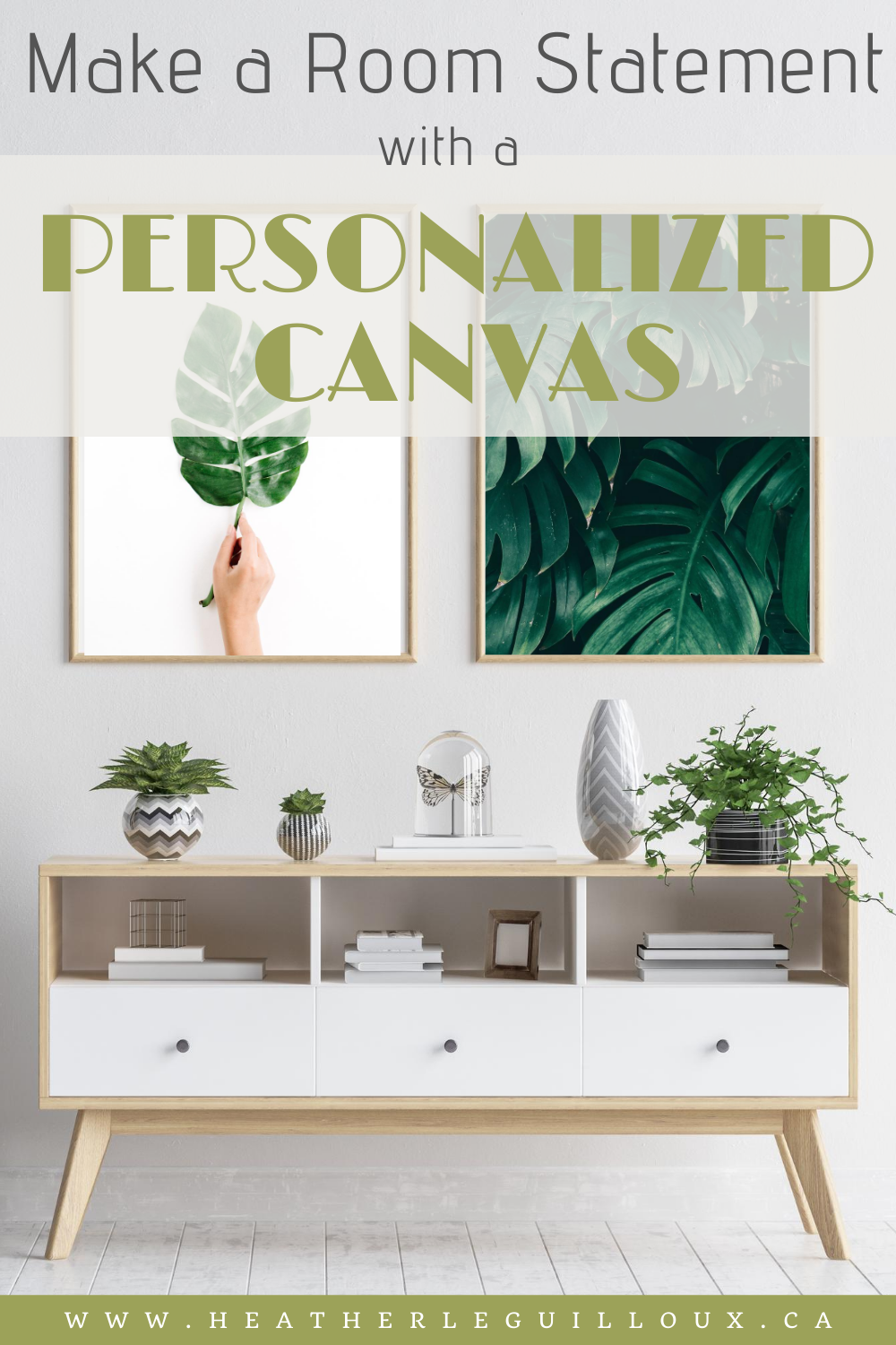 When you look around your own environment right now, would you say you have created a space that is unique and meaningful to you? If you are feeling the pull to add a bit more of your own personality into your home, consider a personalized canvas for your wall - an inexpensive and easy way to add a memory or meaningful image to your home. #canvas #wallprint #personalized #wallcanvas