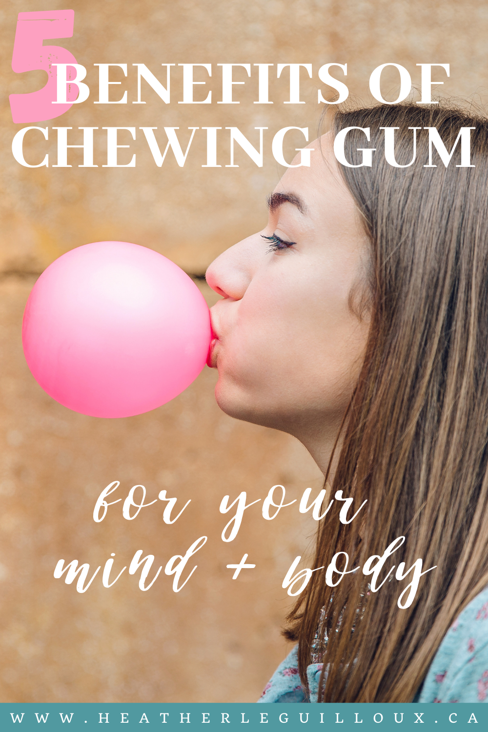 Today, chewing gum is part of many people's daily routines, including my own. We might chew to freshen breath or deal with earaches, but there’s actually many more health benefits that accompany this activity. Chewing gum fights stress, boosts mood, sharpens concentration, and lowers anxiety. It can also help with frustrating anxiety and stress symptoms like digestive problems, nausea, and dry mouth. Let's dive into the details these five benefits. #gum #anxiety #stress #digestion #health