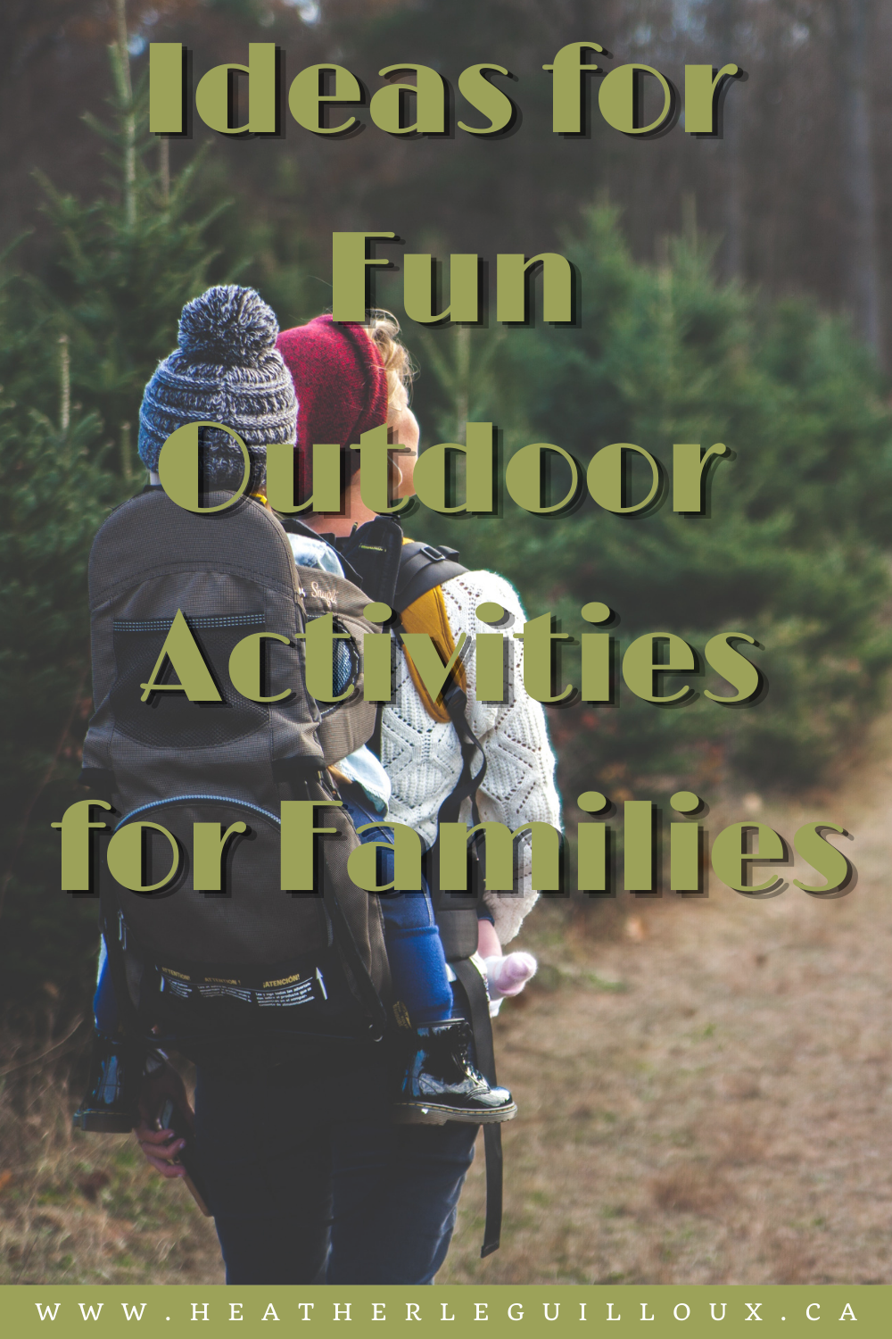 Being outside can be incredibly valuable for the wellness and mental health of individuals, so let's explore some of these fun options to get out into the great outdoors. #activities #families #outdoor