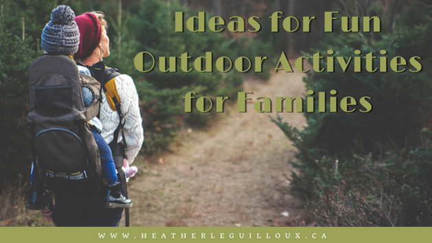 Being outside can be incredibly valuable for the wellness and mental health of individuals, so let's explore some of these fun options to get out into the great outdoors. #activities #families #outdoor