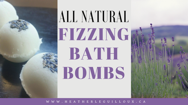 These all natural fizzing bath bombs made with Lavender Essential Oil are great to stock up for your own spa days or give as gifts. #essentialoils #lavender #diy #bathbombs