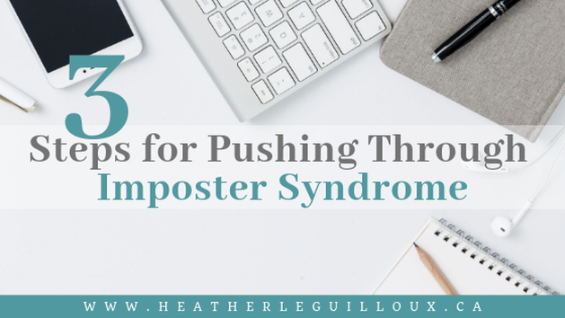 Imposter syndrome can have you feeling as though all of your knowledge, training, experience and passion are just not enough or that your efforts will lead to failure, even though you may have accomplishments galore to reflect on. Learn how to push past these fears with three tips on how to ditch imposter syndrome for good! #impostersyndrome #mentalhealth #strategies