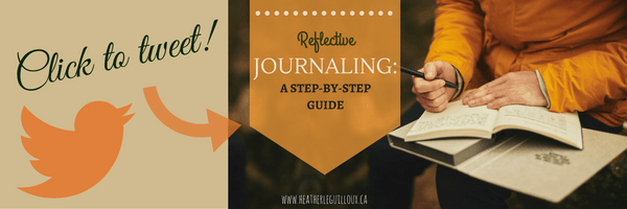 A step-by-step guide to Reflective Journaling - learn more about yourself through this interactive blog post #journal #journaling #reflect #mentalhealth