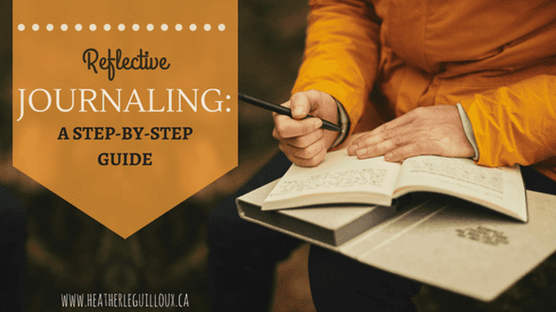 A step-by-step guide to Reflective Journaling - learn more about yourself through this interactive blog post #journal #journaling #reflect #mentalhealth