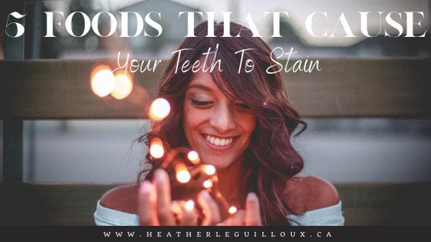 More and more people are investing in teeth whitening. After all, nothing looks better than a sparkly white smile. However, once you have visited a dentist, it is important to look after your teeth properly. This involves cutting down on food that are notorious for staining teeth, or cleaning your teeth thoroughly immediately after you eat one of the following. #teeth #stain #food