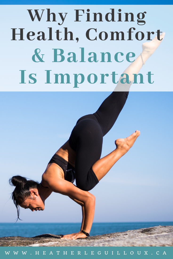 While moving forward and following your goals and purpose is important, living a balanced, healthy life is the highest goal you can aim for. Finding health and comfort is important, and can elevate your overall wellness if you find the right balance. #health #comfort #balance