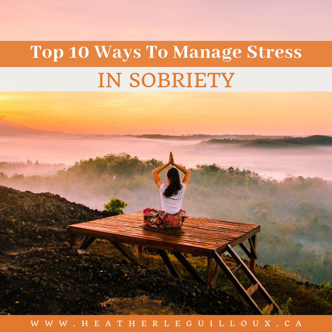 This guest post written by fellow blogger Natasha who explores ways of managing stress while going through addiction recovery. Natasha shares from her own experience and gives examples of the best ways she has found to manage stress through the journey of sobriety. #addiction #recovery #sobriety